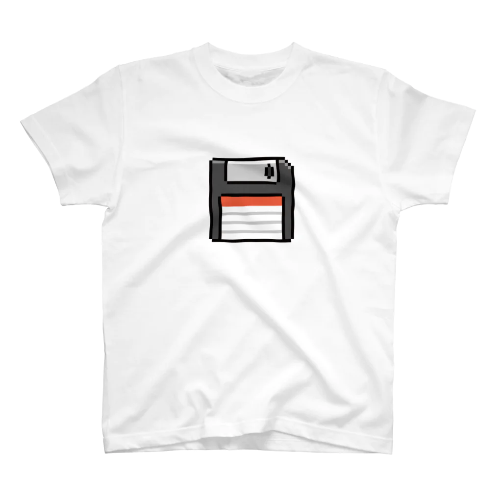 レトロヤのfloppy-disk スタンダードTシャツ