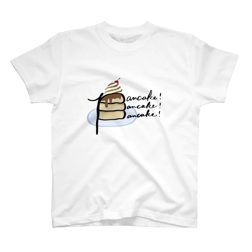 pluie et toi のパンケーキ好きすぎ。 Regular Fit T-Shirt