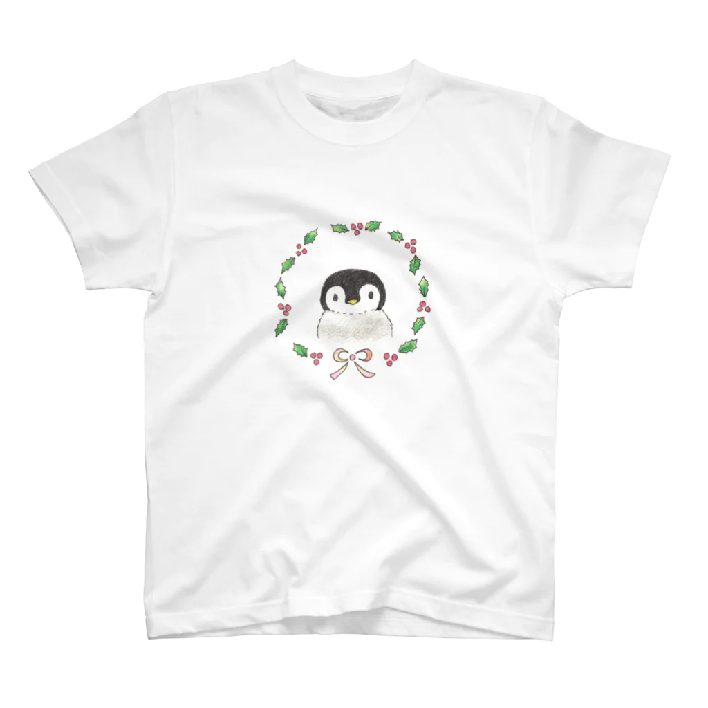 うめの柊の実とペンギンちゃん スタンダードTシャツ