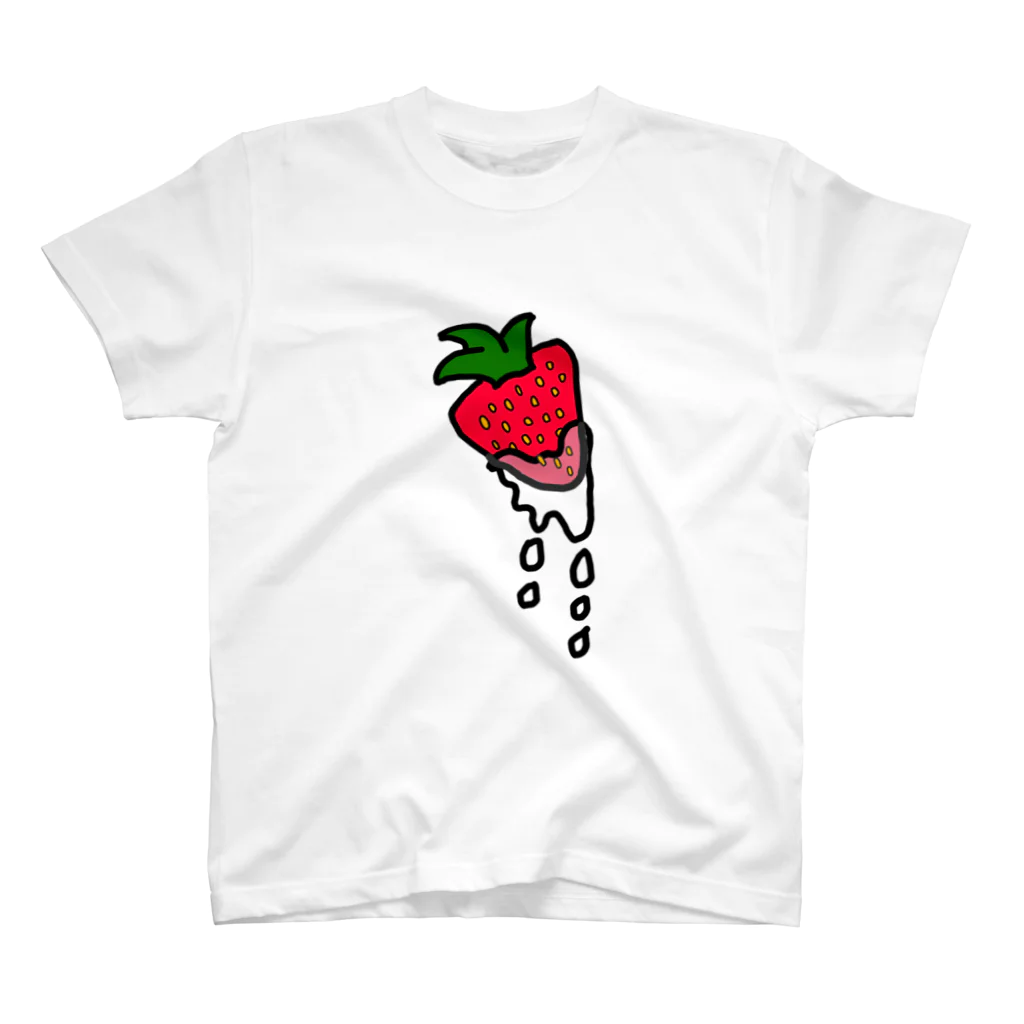 workout,chillout.のwo,co. strawberrymilk Regular Fit T-Shirt