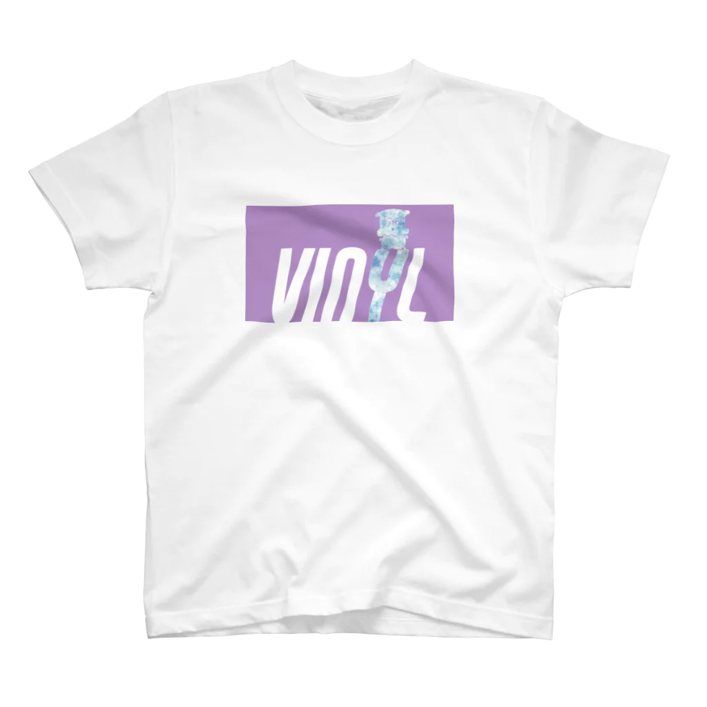 mipoco_chanのvinyl-inu Regular Fit T-Shirt