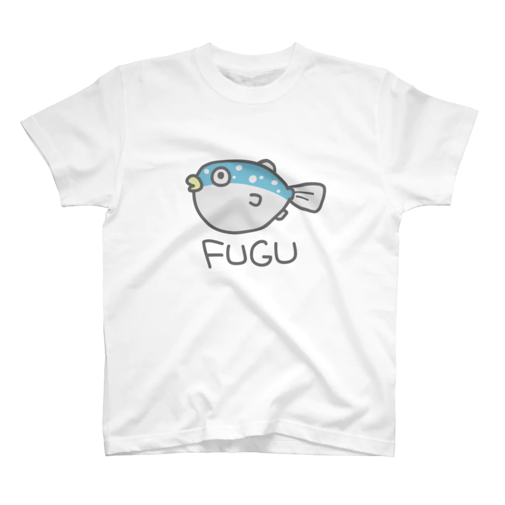 千月らじおのよるにっきのFUGU(色付き) Regular Fit T-Shirt