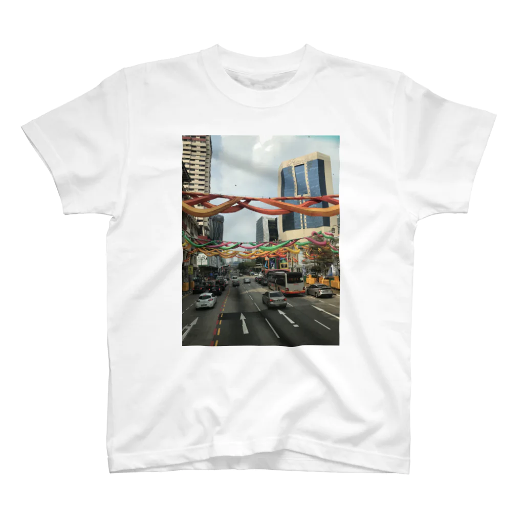 yu_li51のシンガポール2階建てバスの眺望 スタンダードTシャツ