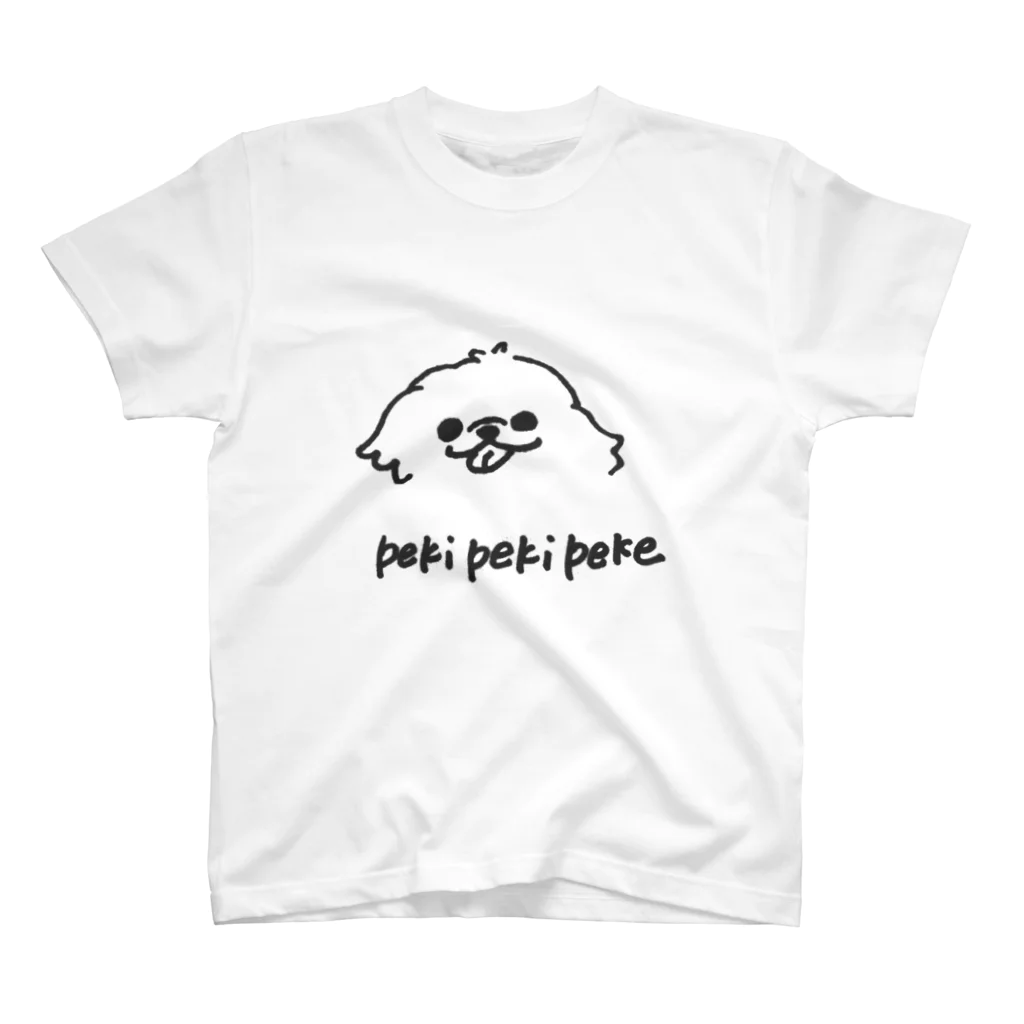 pekipekipekeのpeki Tシャツ スタンダードTシャツ