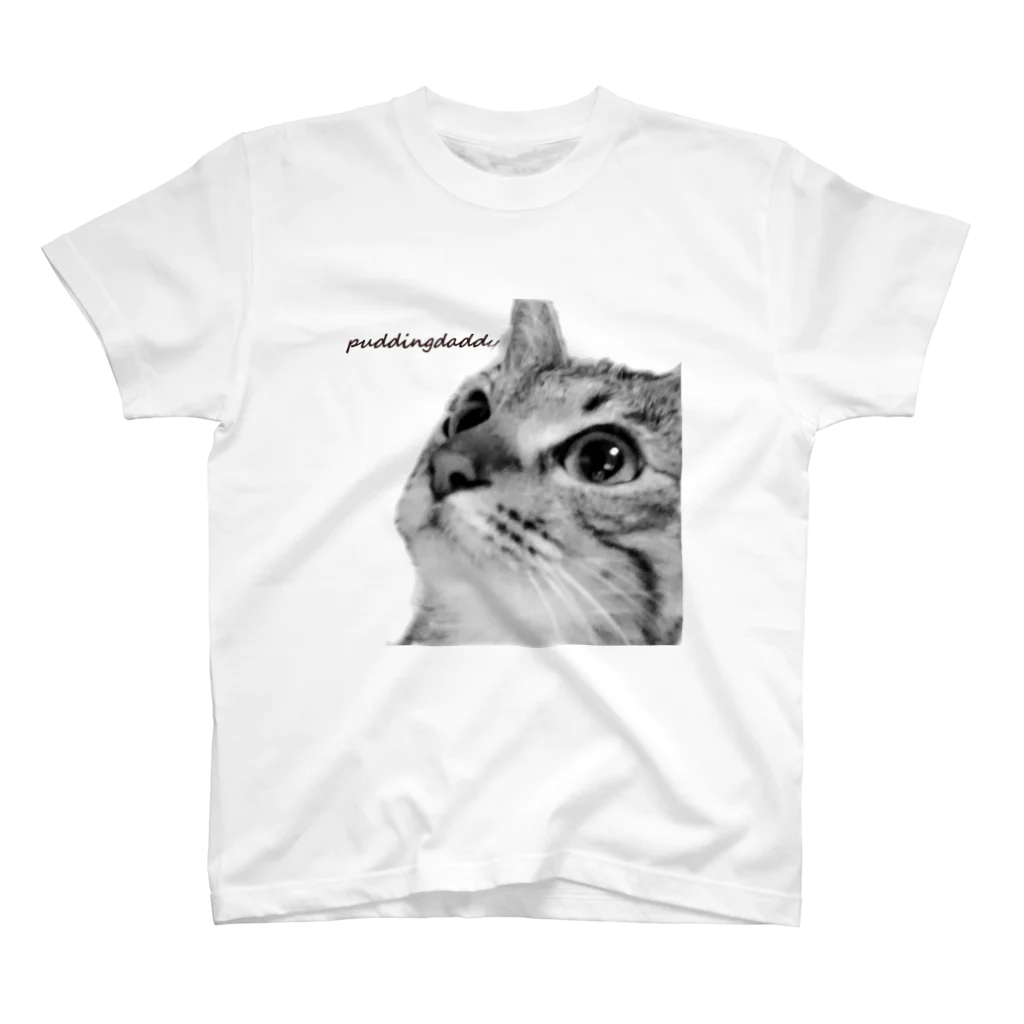 M.Ypuddingのトラ猫 スタンダードTシャツ