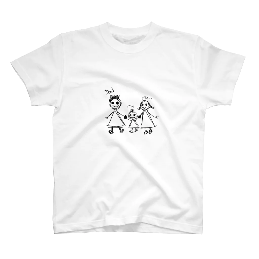 ラクガキやさんのFamily スタンダードTシャツ