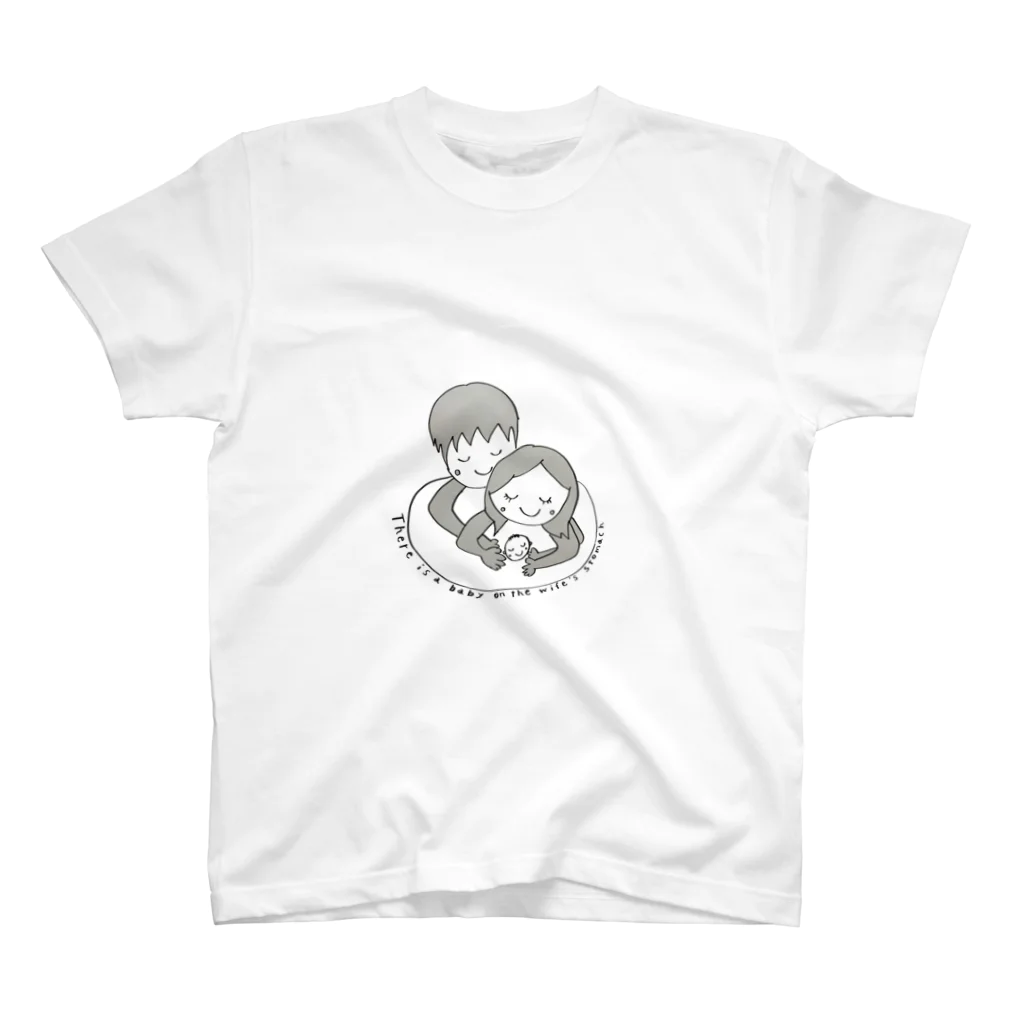 hipoapoの妻のお腹には赤ちゃんがいます☆ スタンダードTシャツ