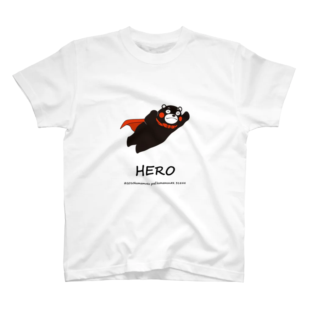 くまの店のくまモンのＴシャツ #HERO スタンダードTシャツ