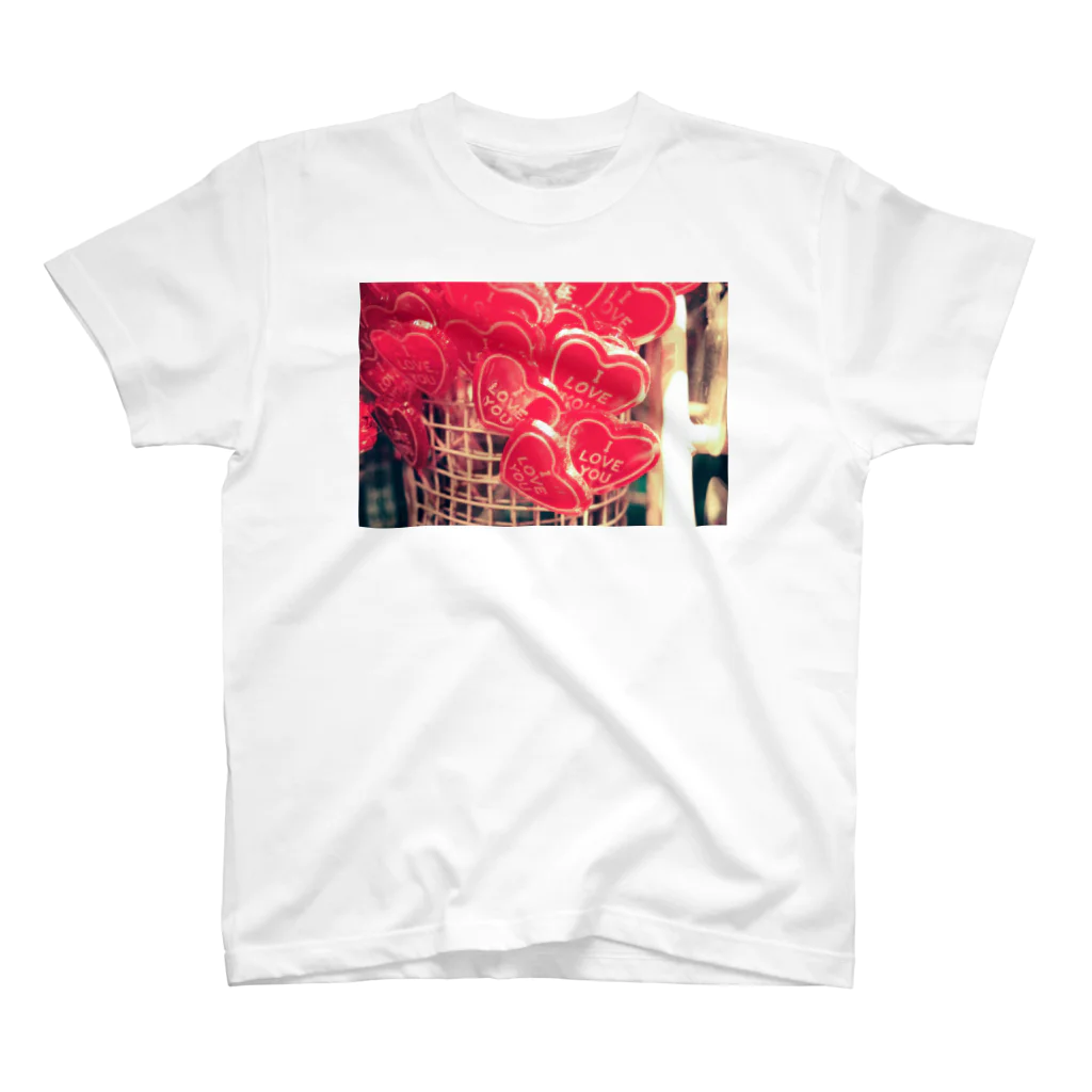 ep-desingのI love you スタンダードTシャツ