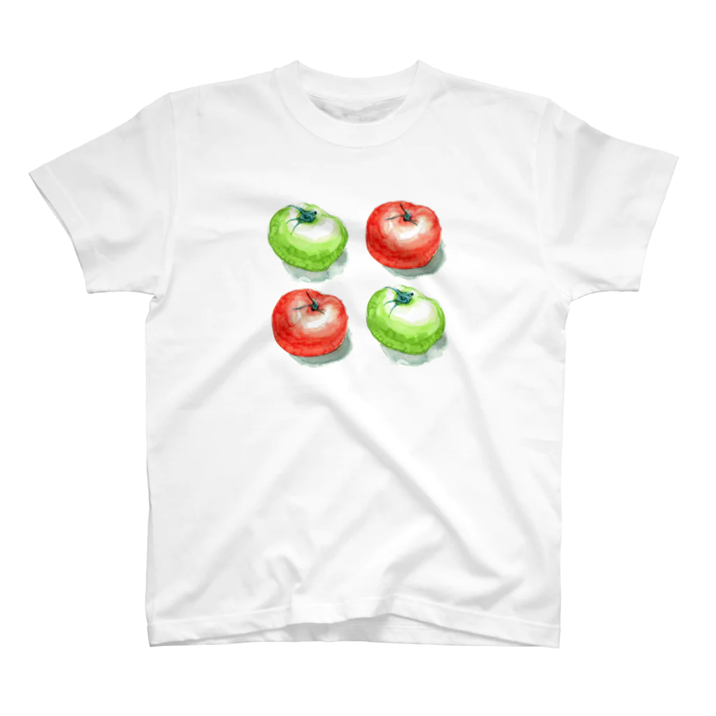 ラムシコのトマト　水彩 Regular Fit T-Shirt
