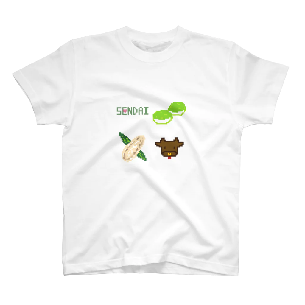 SHIHOのSENDAI bit スタンダードTシャツ