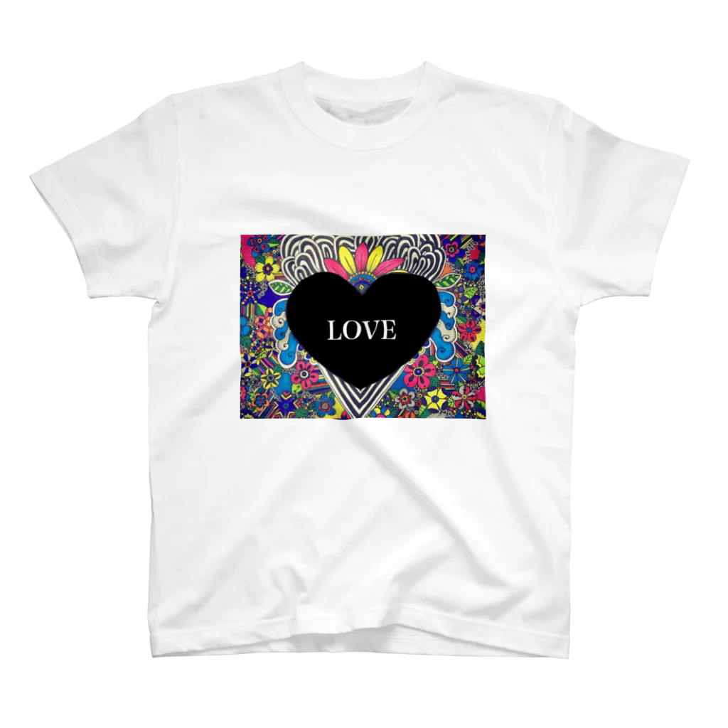 aayaaakaaのBIG LOVE Regular Fit T-Shirt