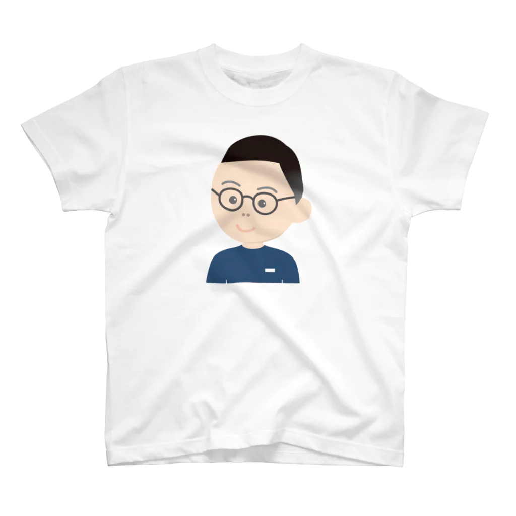 ろけっと🚀の顔イラスト（男） Regular Fit T-Shirt