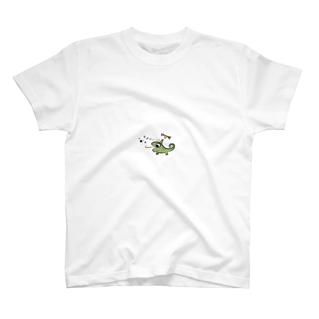 あぶ🍓のカメレオンのぐりー スタンダードTシャツ