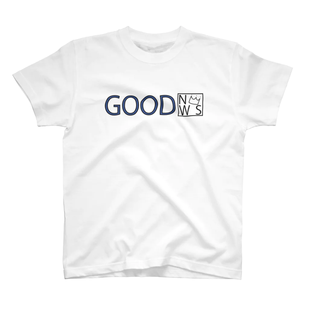 AfleruのGOOD NEWS Regular Fit T-Shirt