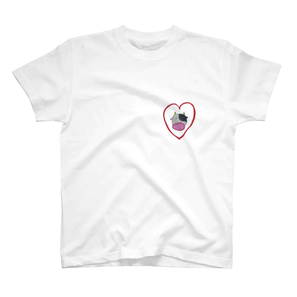 I Love　MILK のうしくん Regular Fit T-Shirt