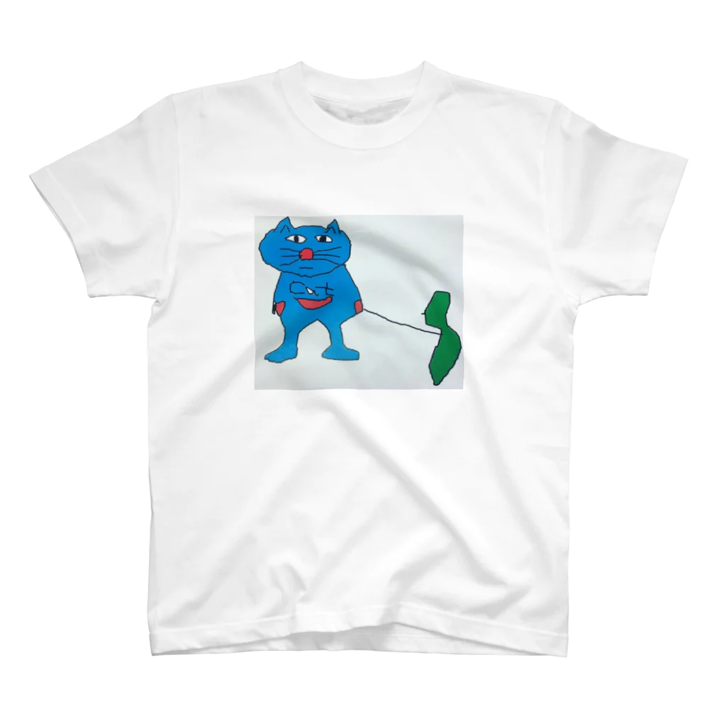 kyo-oooのサドガシマカイネコ Regular Fit T-Shirt