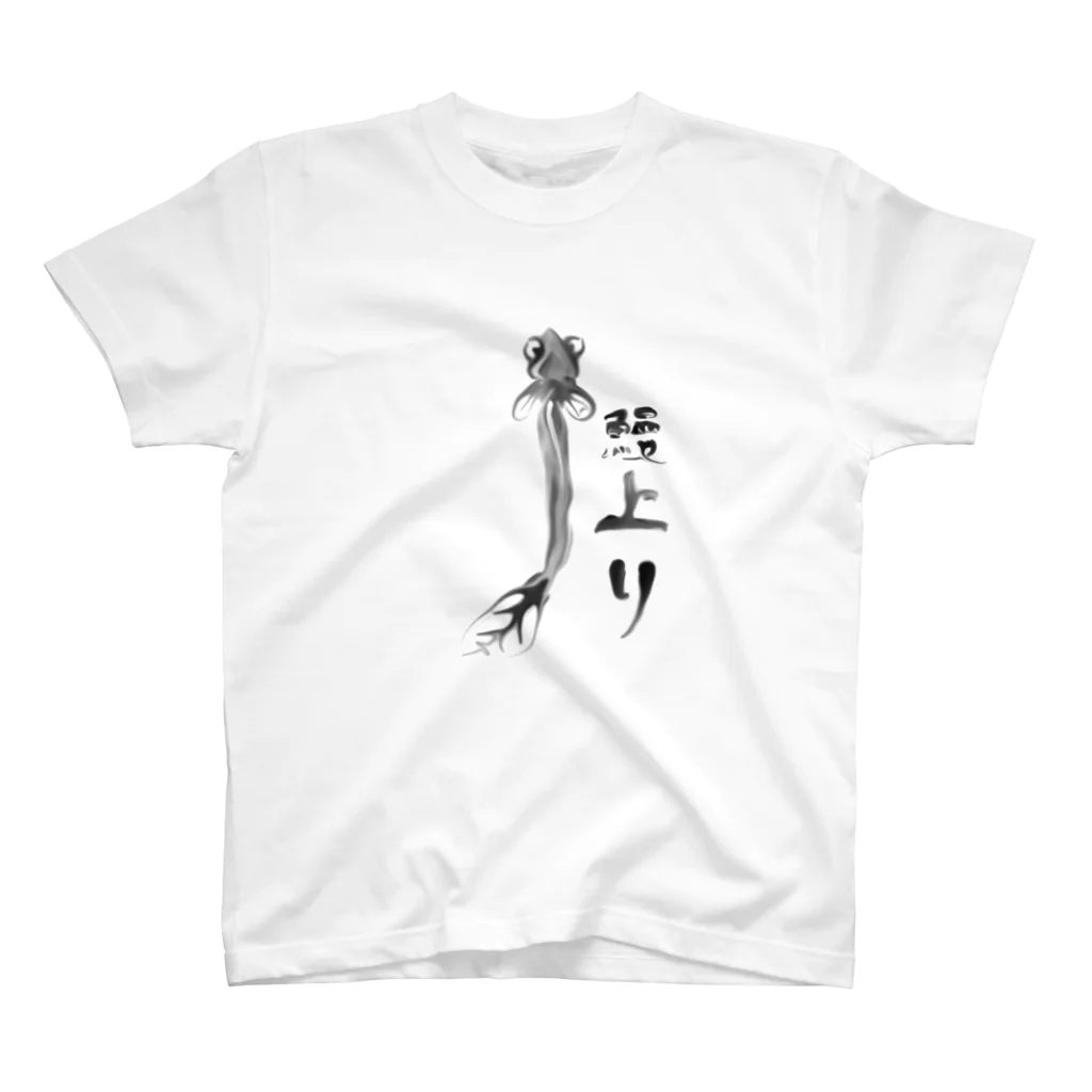 aozora-purasuのうなぎのぼり Regular Fit T-Shirt