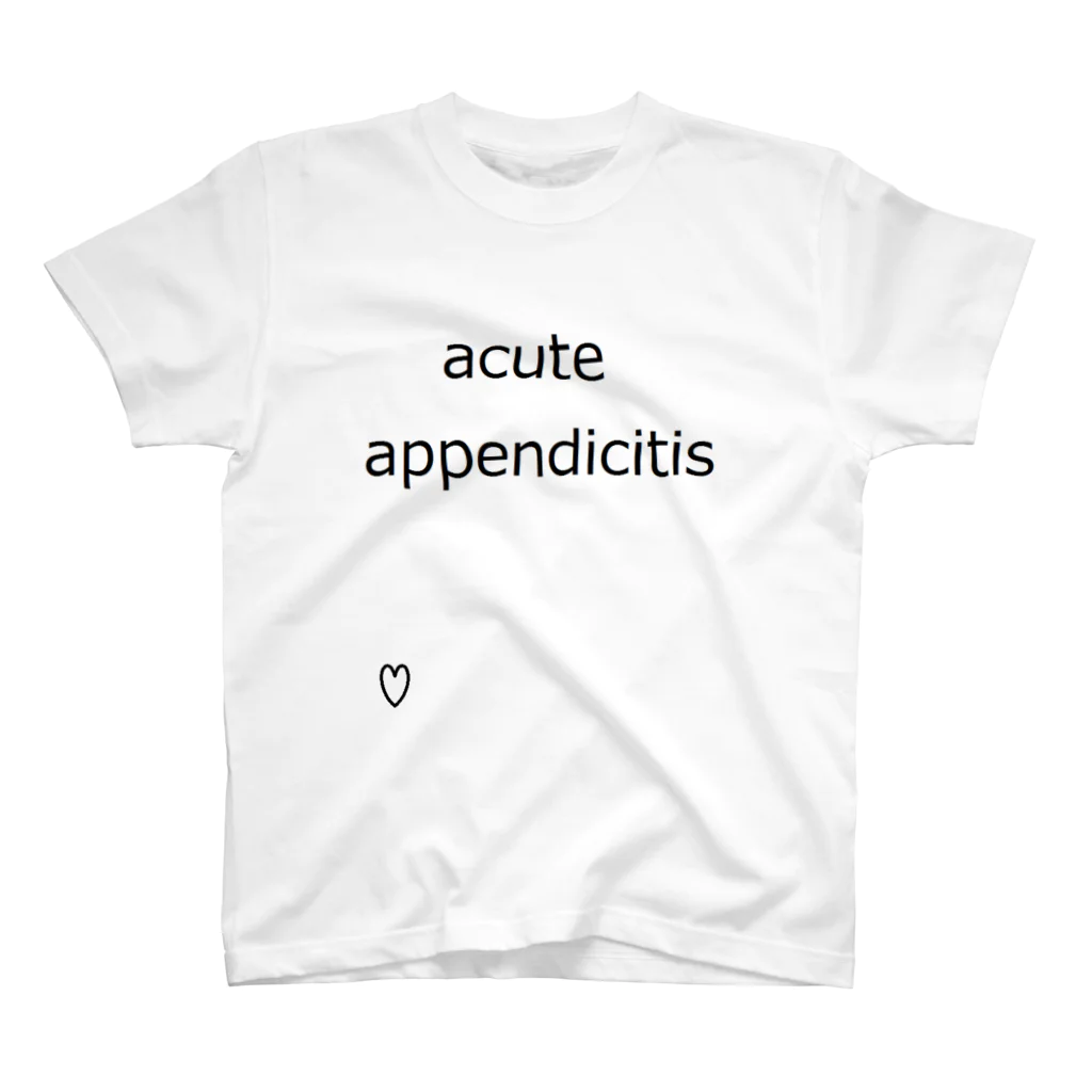 momo310のacute appentictis  スタンダードTシャツ