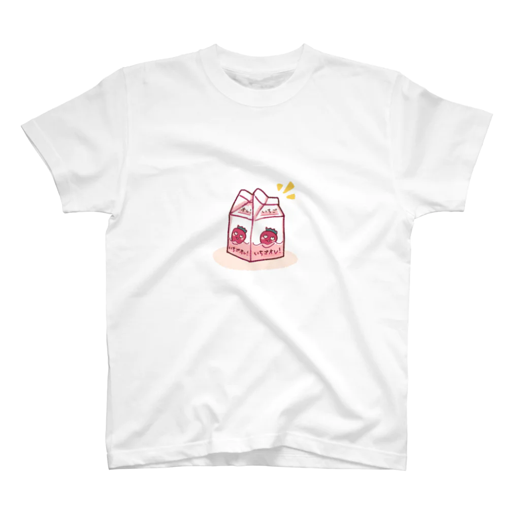 わすれもののいちごオレ スタンダードTシャツ