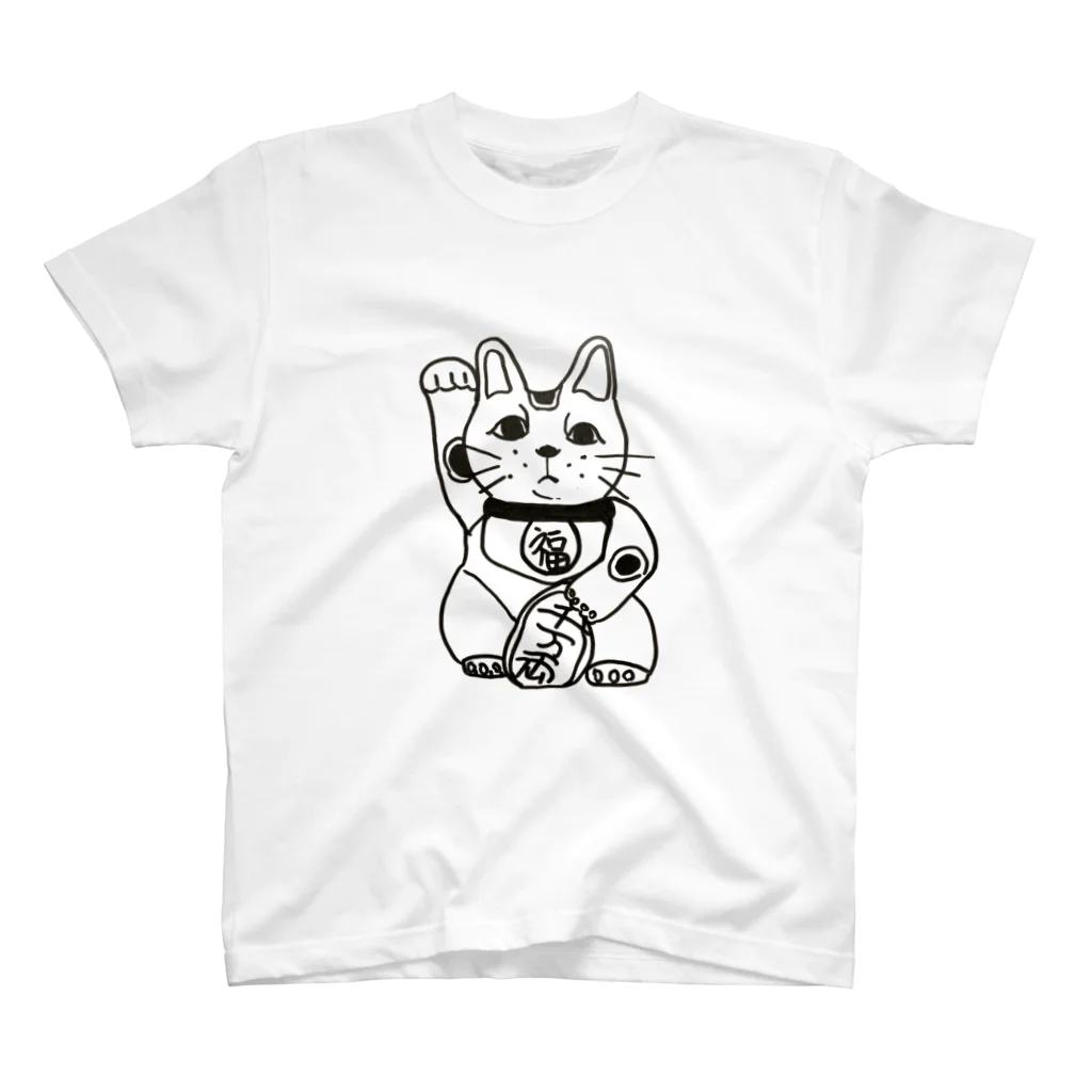 adtmの招き猫ちゃん スタンダードTシャツ