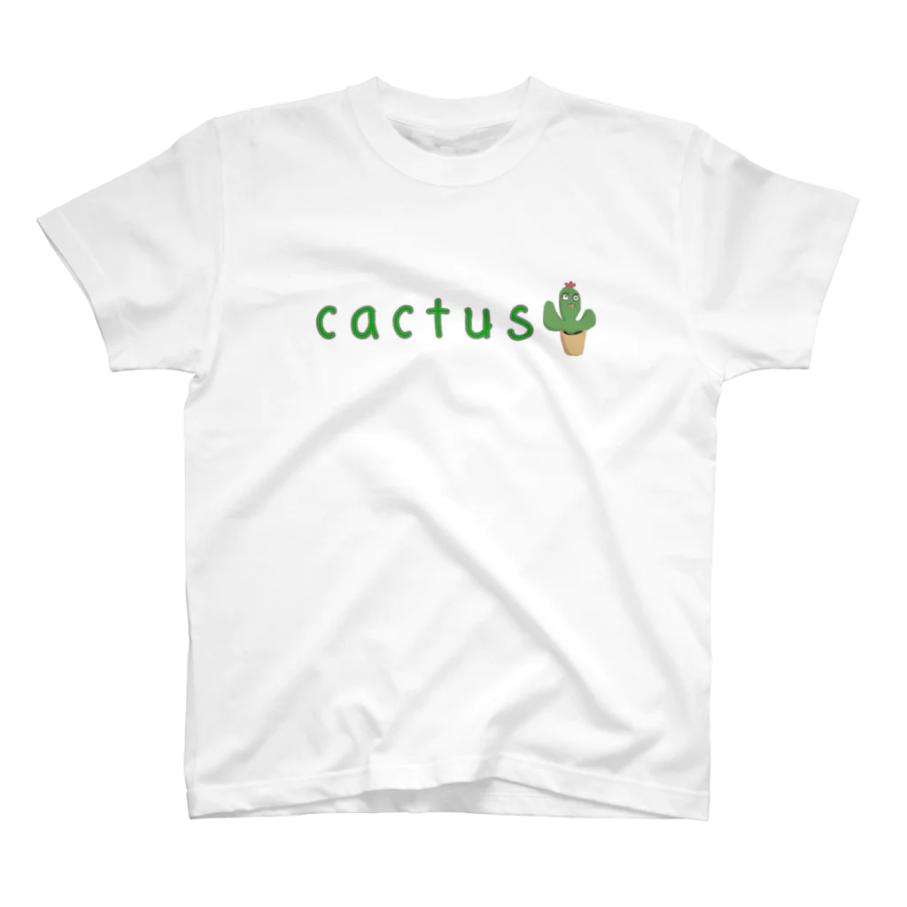 サボテンのcactusくん。のサボテンのcactusくん。Tシャツ スタンダードTシャツ