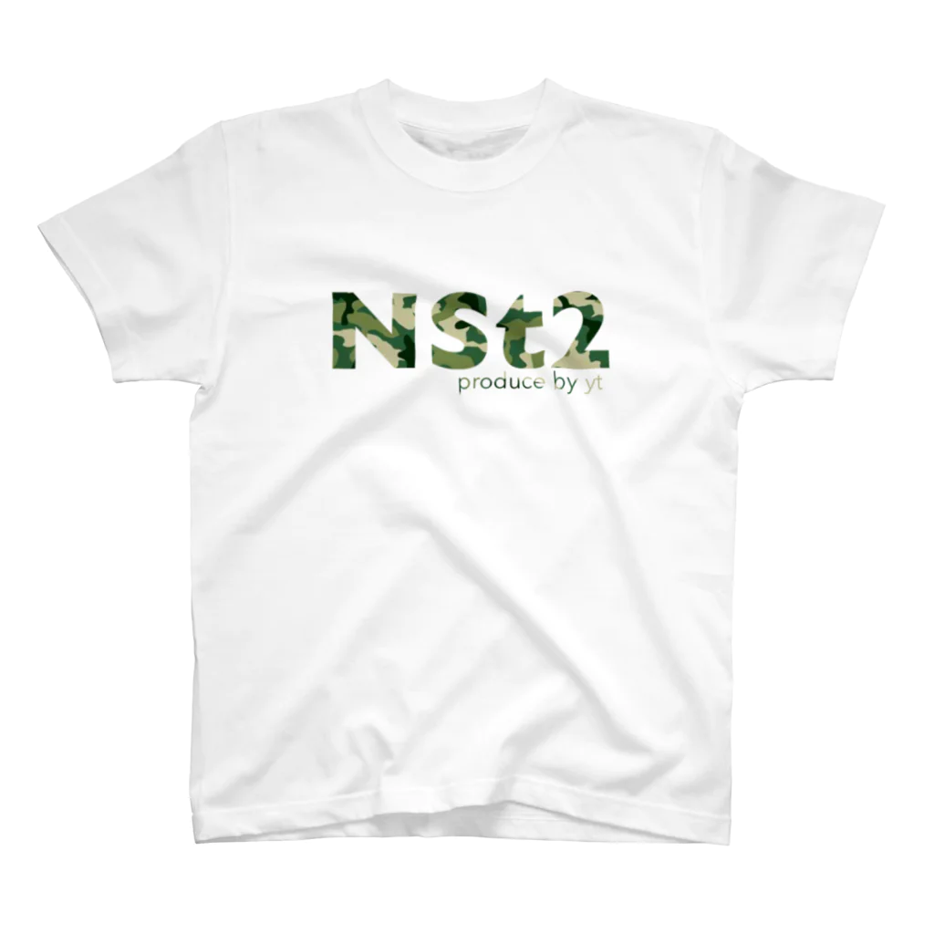 NSt2のNSt2-t meisai rogo  Regular Fit T-Shirt