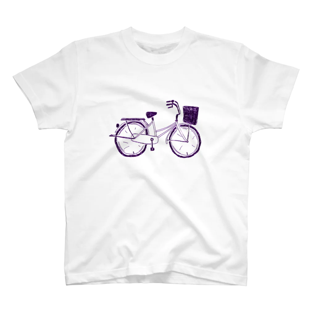 NIKORASU GOの自転車デザイン「ママチャリ」 Regular Fit T-Shirt