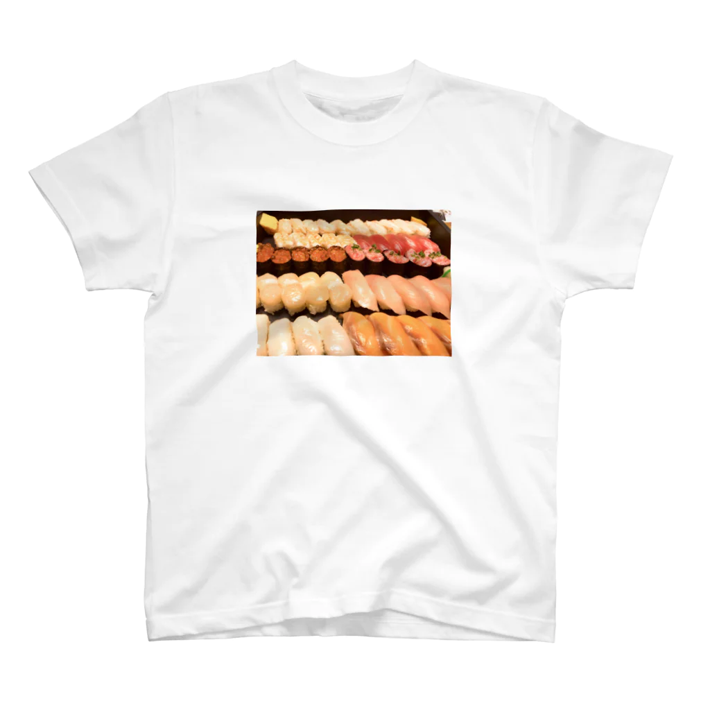 amaiamakunaiのAll I need is Sushi. スタンダードTシャツ