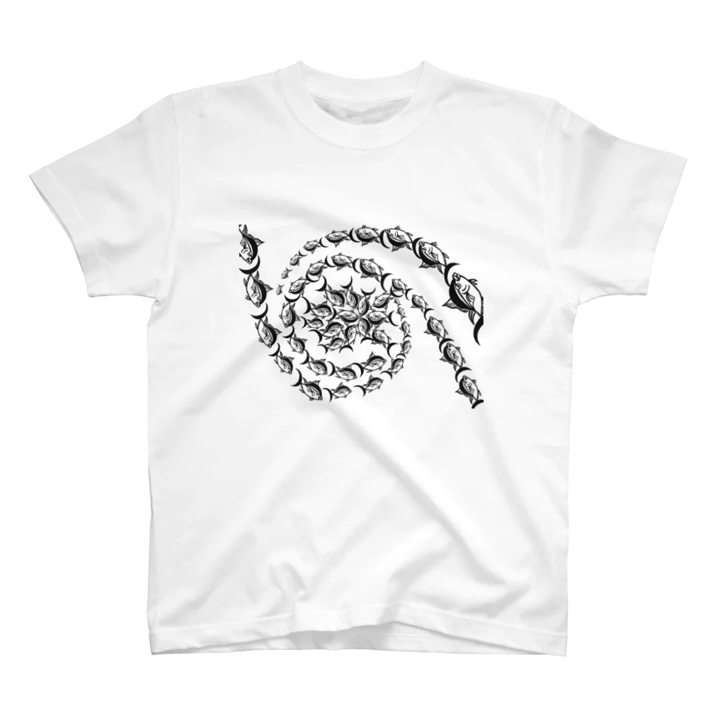 Komichiのマグるぐる(WHITE) スタンダードTシャツ