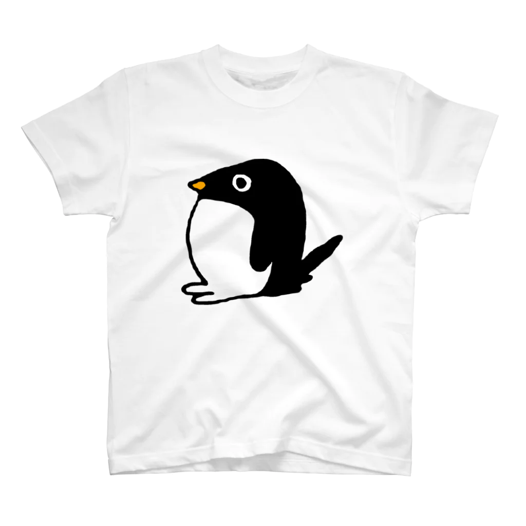 ペンギンやさんのまんまるアデリーペンギン（ぼんやり） スタンダードTシャツ