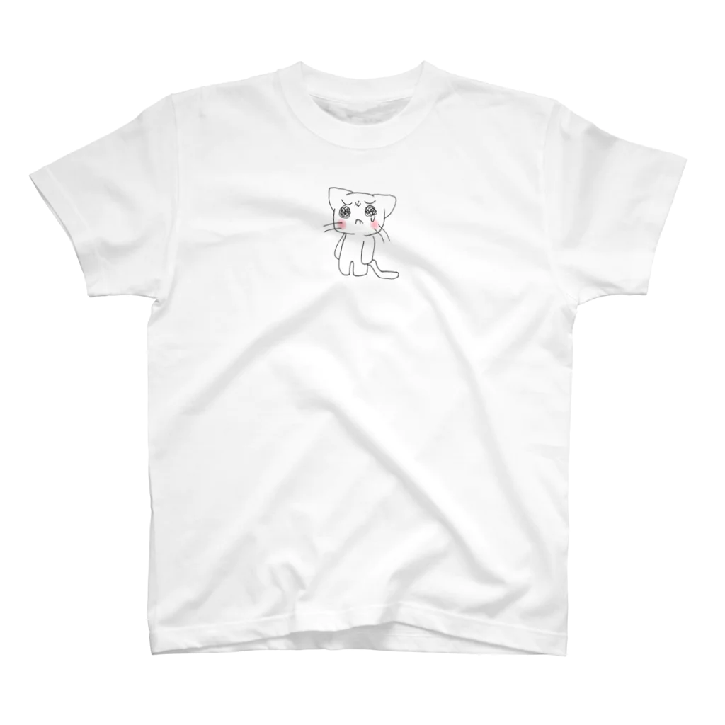 kosumamaの泣き虫にゃんこ Regular Fit T-Shirt