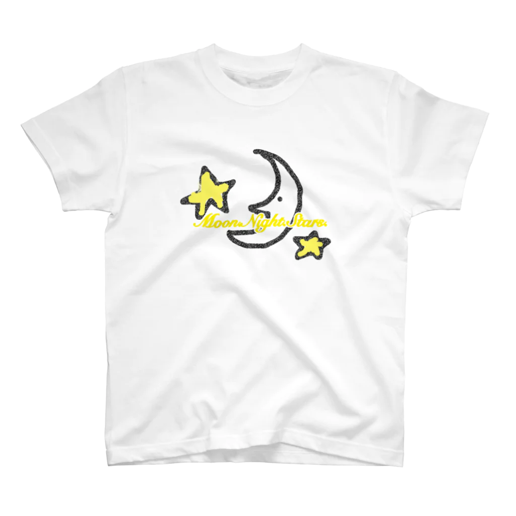 @LIRALUのMoon.Night.Stars. スタンダードTシャツ