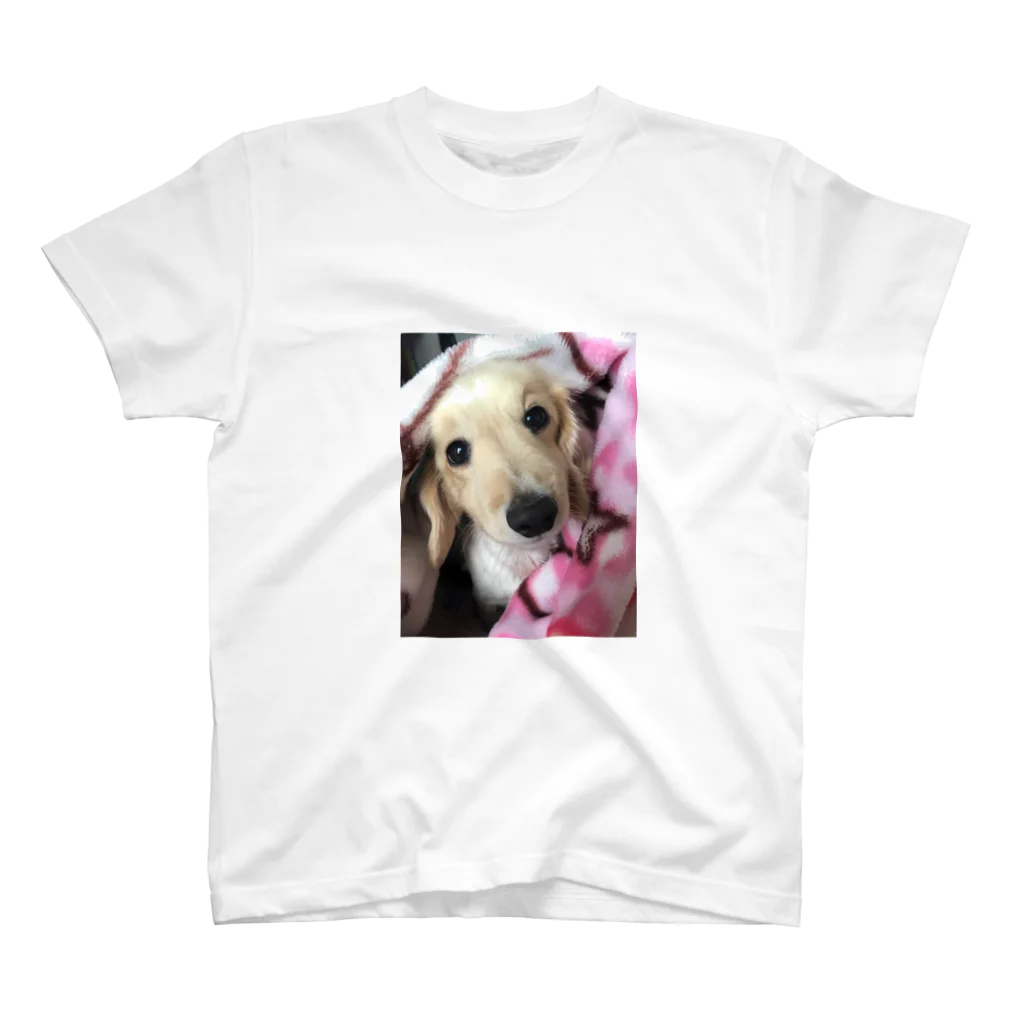 ロックの愛犬と一緒 Regular Fit T-Shirt