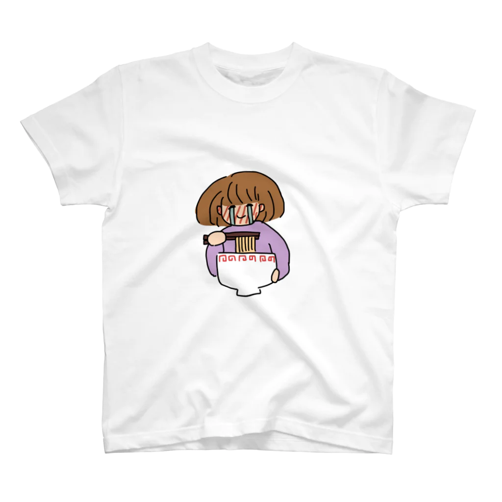 おこめだいすきのラーメンうますぎＴシャツ スタンダードTシャツ