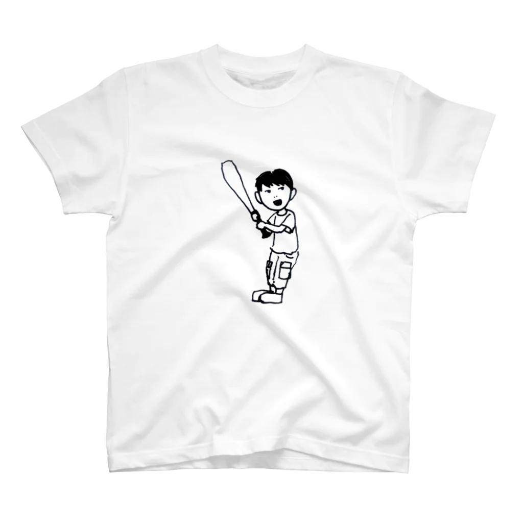 ゆりえんの野球ボーイ【大】 티셔츠