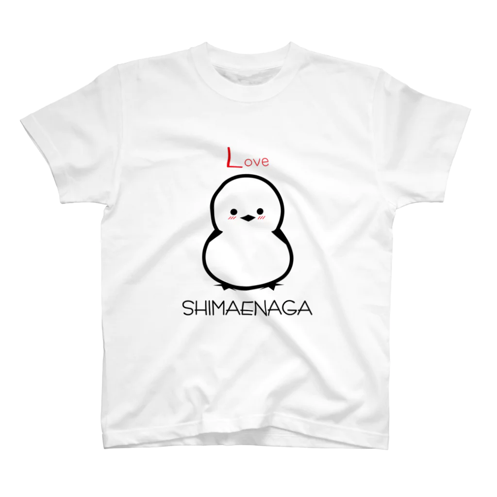 _:(´ཀ`」 ∠):のすきっぺ　しまえながさん スタンダードTシャツ