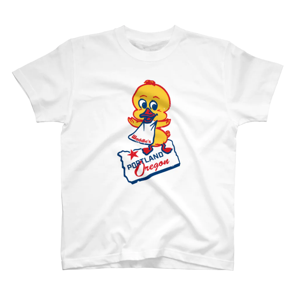 Bunny Robber GRPCのWaddles Restaurant_70s スタンダードTシャツ