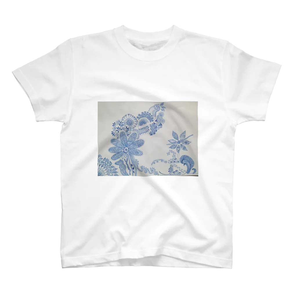 Naomi KurodaのLittle  Flower Regular Fit T-Shirt