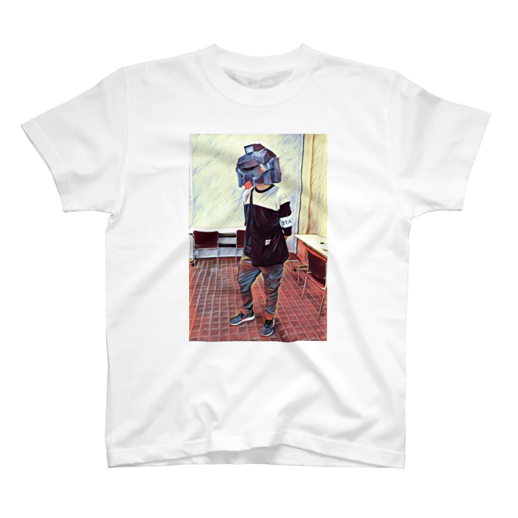 ビルド蒼炎@ディナイアルデッカー作る人の模型維新展（非）公式Tシャツ スタンダードTシャツ