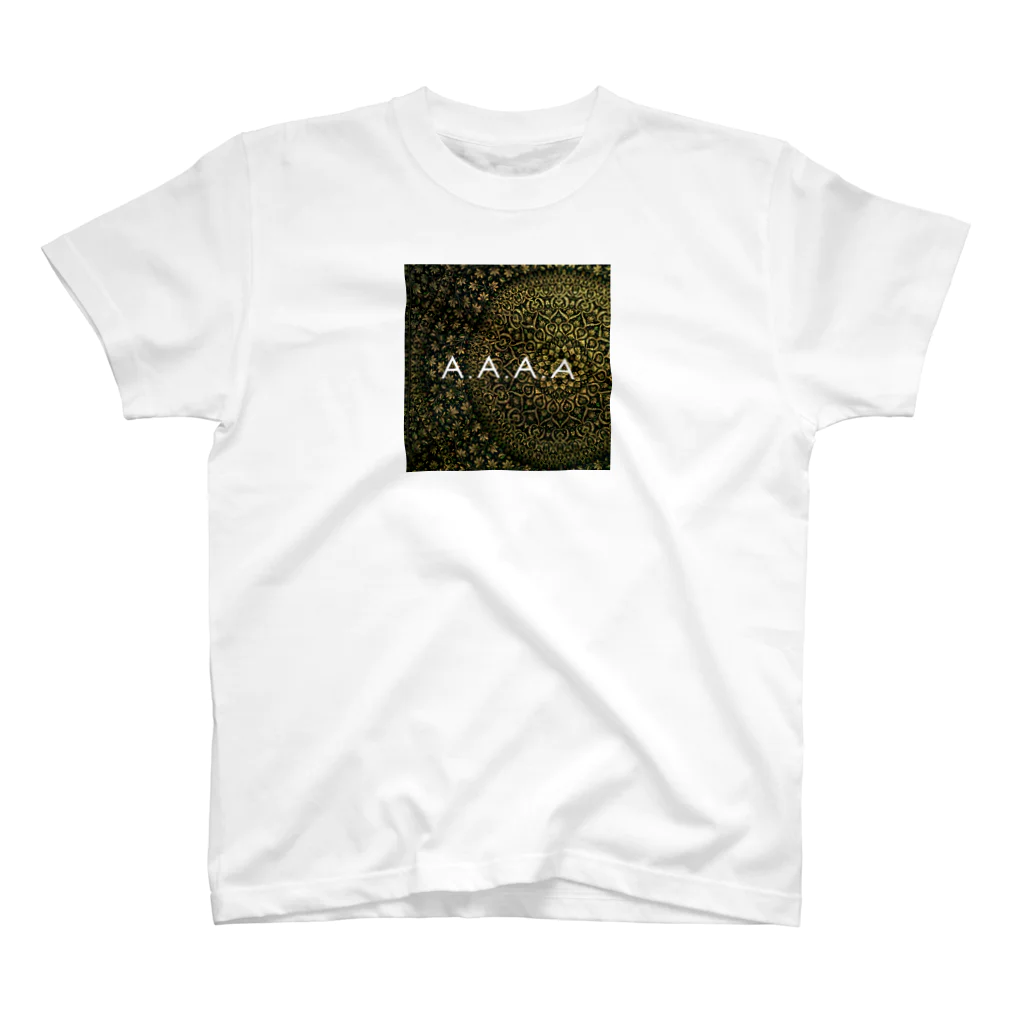 A.A.A.A worksのPERSIAN CARPET BOX LOGO Regular Fit T-Shirt