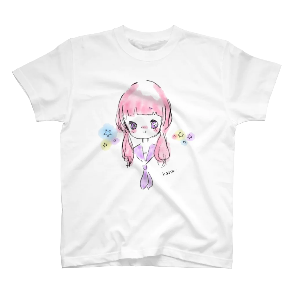 k a n aのきゅんっ スタンダードTシャツ