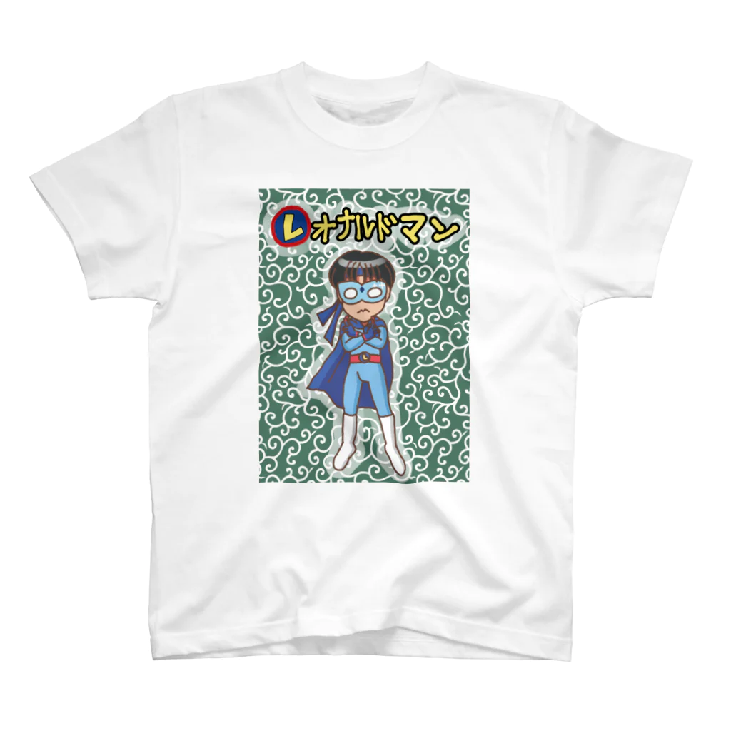 オナルドマンショップのレオナルドマン デフォルメイラスト Regular Fit T-Shirt