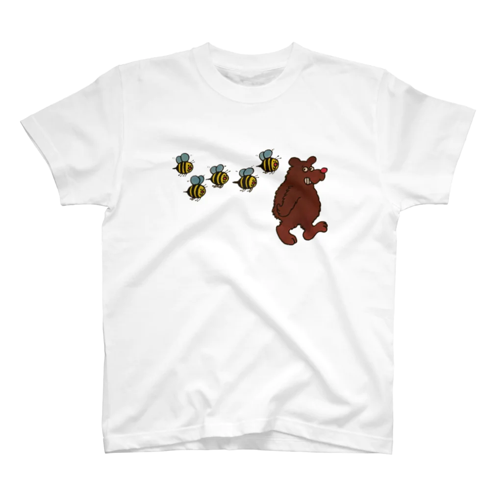 37SPIRITのbee bear スタンダードTシャツ