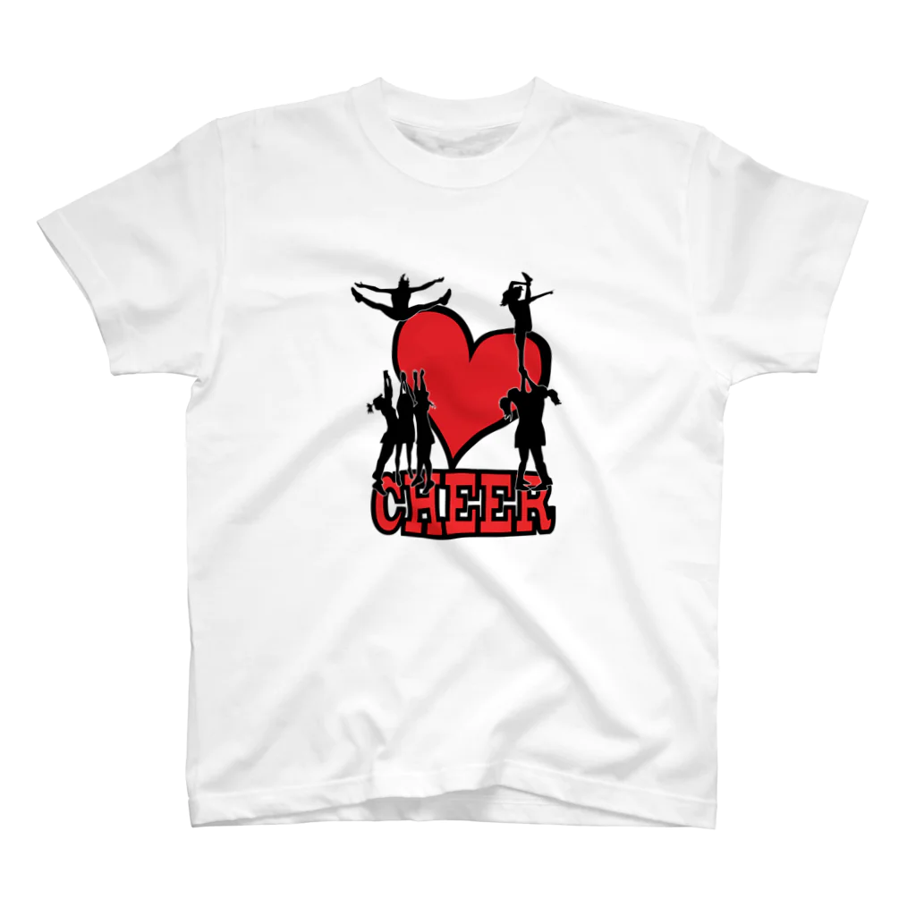 JuggernautCheerのHEARTcheer スタンダードTシャツ