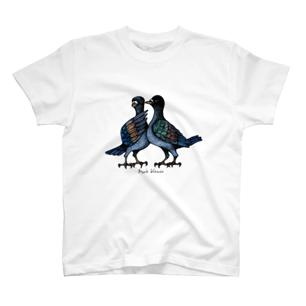  Dark blancoのDark blanco "Pigeons" スタンダードTシャツ