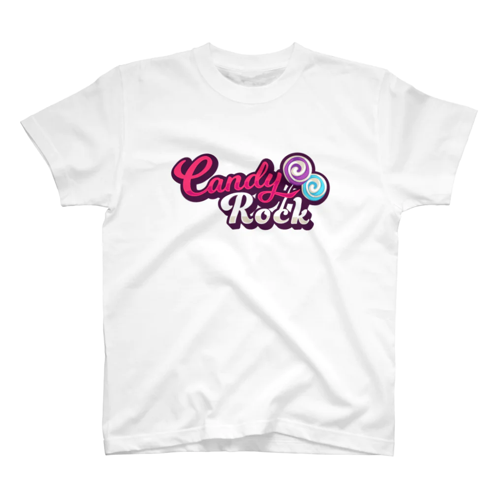 Candy RockのCandy Rock LOGO Regular Fit T-Shirt