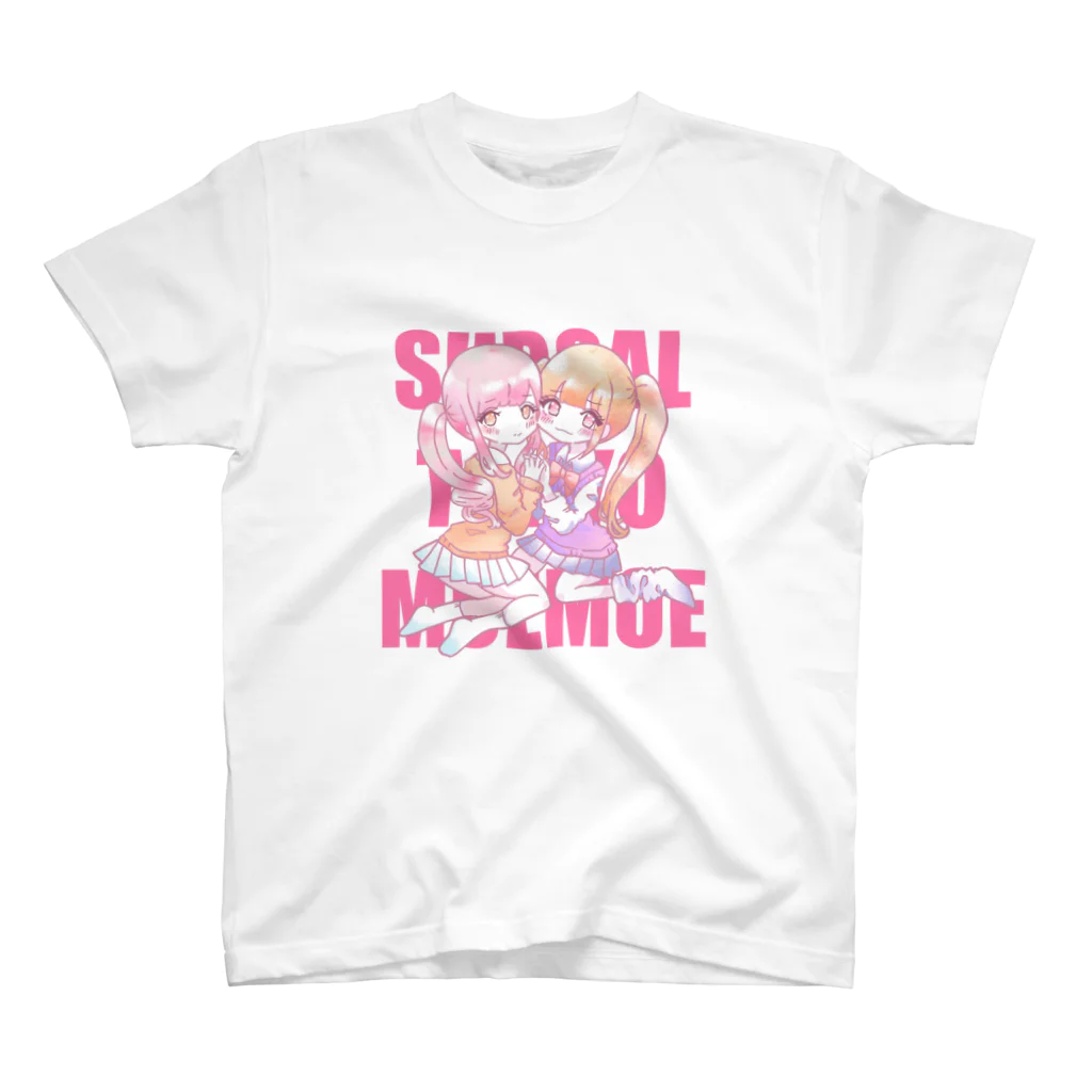 ❤︎SUBGAL TOKYO MOEMOE❤︎の❤︎SUBGAL TOKYO MOEMOEハート スタンダードTシャツ