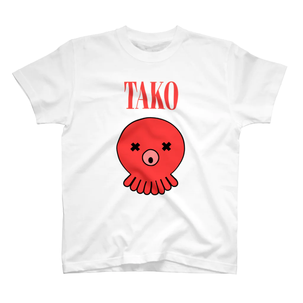 REST IN PUNISHEDのTAKO スタンダードTシャツ