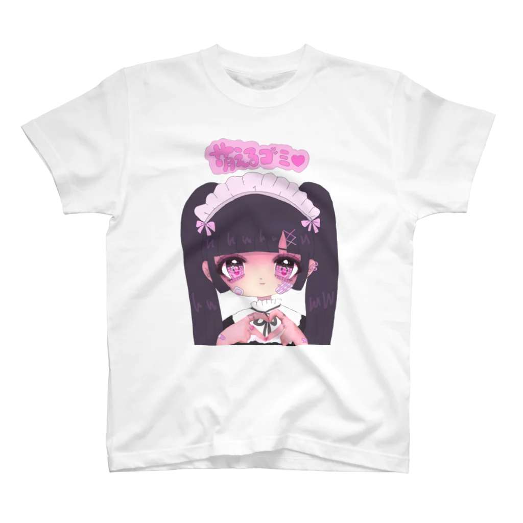 ♡こすもぱいんWEB STORE♡の♡メイドさん♡ スタンダードTシャツ